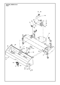 Part Location Diagram of 537610501 Husqvarna Bolt