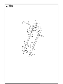 Part Location Diagram of 295714001 Husqvarna Bail