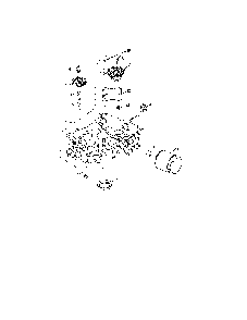Lubrication Diagram and Parts List for YT48CS-96043022400  Husqvarna Lawn Tractor