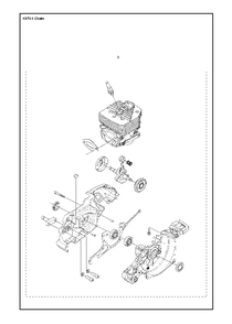 Engine Diagram and Parts List for K970IICHAIN 2015-03 Husqvarna Circular Saw