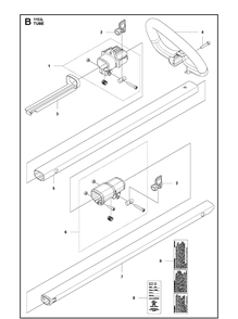 Part Location Diagram of 588755001 Husqvarna Handle