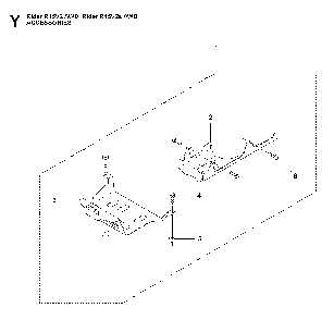 Accessories Diagram and Parts List for RIDER15V2SAWD (965200901)(2009-04) Husqvarna Lawn Tractor
