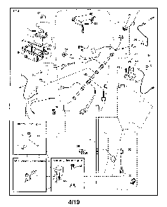Electrical Diagram and Parts List for 917240443  Husqvarna Lawn Tractor