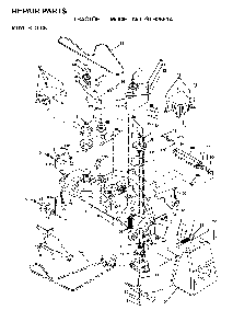 Mower Deck / Cutting Deck Diagram and Parts List for GTH2550A (954567109)(2001-05) Husqvarna Lawn Tractor