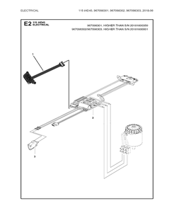 Electrical Diagram and Parts List for 115IHD45  Husqvarna Hedge Trimmer