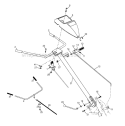 Handle Diagram and Parts List for CRT51 2007-02 - 96091000203 Husqvarna Tiller