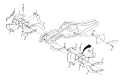 Tine Assembly Diagram and Parts List for CRT51 2007-02 - 96091000203 Husqvarna Tiller