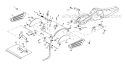 Tine Shield Diagram and Parts List for CRT51 2007-02 - 96091000203 Husqvarna Tiller