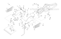 Tine Shield Diagram and Parts List for CRT51 2011-08 - 96091000205 Husqvarna Tiller