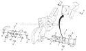 Page F Diagram and Parts List for CRT35 CRT 35 954001252A -1994-08 Husqvarna Tiller