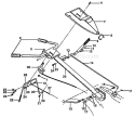 Page A Diagram and Parts List for CRT50 CRT 50 HRT5A -1990-01 Husqvarna Tiller