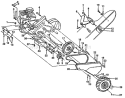 Page B Diagram and Parts List for CRT50 CRT 50 HRT5A -1990-01 Husqvarna Tiller