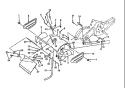 Page D Diagram and Parts List for CRT50 CRT 50 HRT5B -1990-11 Husqvarna Tiller