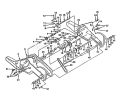 Page F Diagram and Parts List for CRT50 CRT 50 HRT5B -1990-11 Husqvarna Tiller