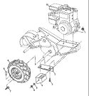 Page C Diagram and Parts List for CRT50 CRT 50 HRT5C -1992-01 Husqvarna Tiller