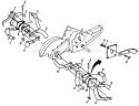 Page D Diagram and Parts List for CRT50 CRT 50 HRT5D -1993-01 Husqvarna Tiller