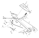 Page B Diagram and Parts List for CRT52 CRT 52 954140020B -1997-12 Husqvarna Tiller