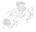 Page D Diagram and Parts List for CRT52 CRT 52 954140067D -1999-03 Husqvarna Tiller