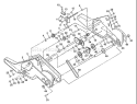 Page G Diagram and Parts List for CRT53 CRT 53 954140063A -1998-02 Husqvarna Tiller