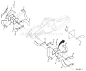 Page E Diagram and Parts List for CRT650 CRT 650 650RTTB -954329172 -2003-08 Husqvarna Tiller