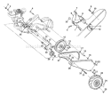 Page C Diagram and Parts List for CRT81 CRT 81 954001152A -1994-07 Husqvarna Tiller