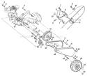 Part Location Diagram of 532004921 Husqvarna Spring, Retainer