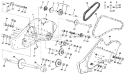 Part Location Diagram of 532414031 Husqvarna Gear, Reverse