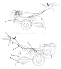 Page A Diagram and Parts List for CRT83 CRT 83 954140066A -1998-02 Husqvarna Tiller