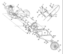 Page C Diagram and Parts List for CRT83 CRT 83 954140066A -1998-02 Husqvarna Tiller