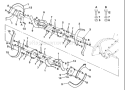 Page E Diagram and Parts List for CRT83 CRT 83 954140066C -1999-09 Husqvarna Tiller