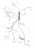 Part Location Diagram of 532140405 Husqvarna Retaining Ring