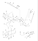 Page H Diagram and Parts List for CTH130 CTH 130 954140100A -1999-10 Husqvarna Lawn Tractor