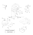 Page F Diagram and Parts List for CTH150 CTH 150 954140101A -1999-10 Husqvarna Lawn Tractor