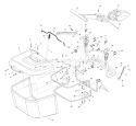 Page A Diagram and Parts List for CT130 CT 130 HEB -954170017 -1999-10 Husqvarna Lawn Tractor