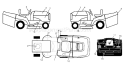 Page C Diagram and Parts List for CT130 CT 130 HEB -954170017 -1999-10 Husqvarna Lawn Tractor