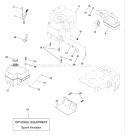 Page F Diagram and Parts List for CT130 CT 130 HEB -954170017 -1999-10 Husqvarna Lawn Tractor