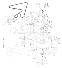 Part Location Diagram of 532165578 Husqvarna Deck Mower Complete