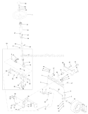Page J Diagram and Parts List for CT130 CT 130 HEC -954170017 -2000-02 Husqvarna Lawn Tractor
