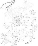 Page D Diagram and Parts List for CT130 CT 130 HEC -954170017 -2000-02 Husqvarna Lawn Tractor