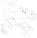 Page I Diagram and Parts List for CT130 CT 130 HEC -954170017 -2000-02 Husqvarna Lawn Tractor