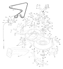 Part Location Diagram of 532173549 Husqvarna Deck Mower Complete
