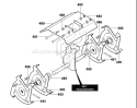 Part Location Diagram of 601000745 Husqvarna Tine, Assembly Inner Left Hand