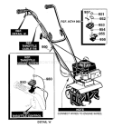 Part Location Diagram of 601002466 Husqvarna Bracket, Switch