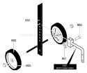 Page F Diagram and Parts List for CT20CULTIVATOR CT 20 Cultivator 2006-04 Husqvarna Tiller