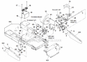 Page D Diagram and Parts List for CZ4815  Husqvarna Lawn Mower