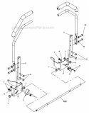 Page E Diagram and Parts List for CZ4815  Husqvarna Lawn Mower