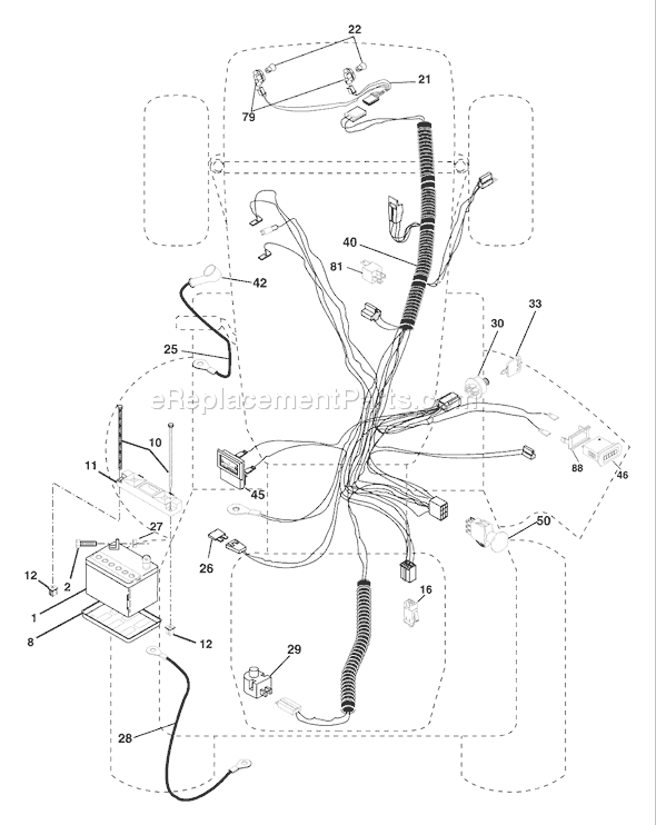 Page C Diagram and Parts List for GTH2248XPA (954567888) (2002-01) Husqvarna Lawn Tractor