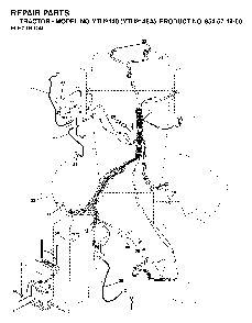 Electrical Diagram and Parts List for YTH2148A (954571960)(2003-11) Husqvarna Lawn Tractor