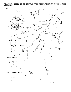 Electrical Diagram and Parts List for GTH260TWIN (96041006800)(2008-01) Husqvarna Lawn Tractor