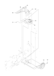 Cover 2 Diagram and Parts List for R15T (966414201)(2010-07) Husqvarna Lawn Tractor